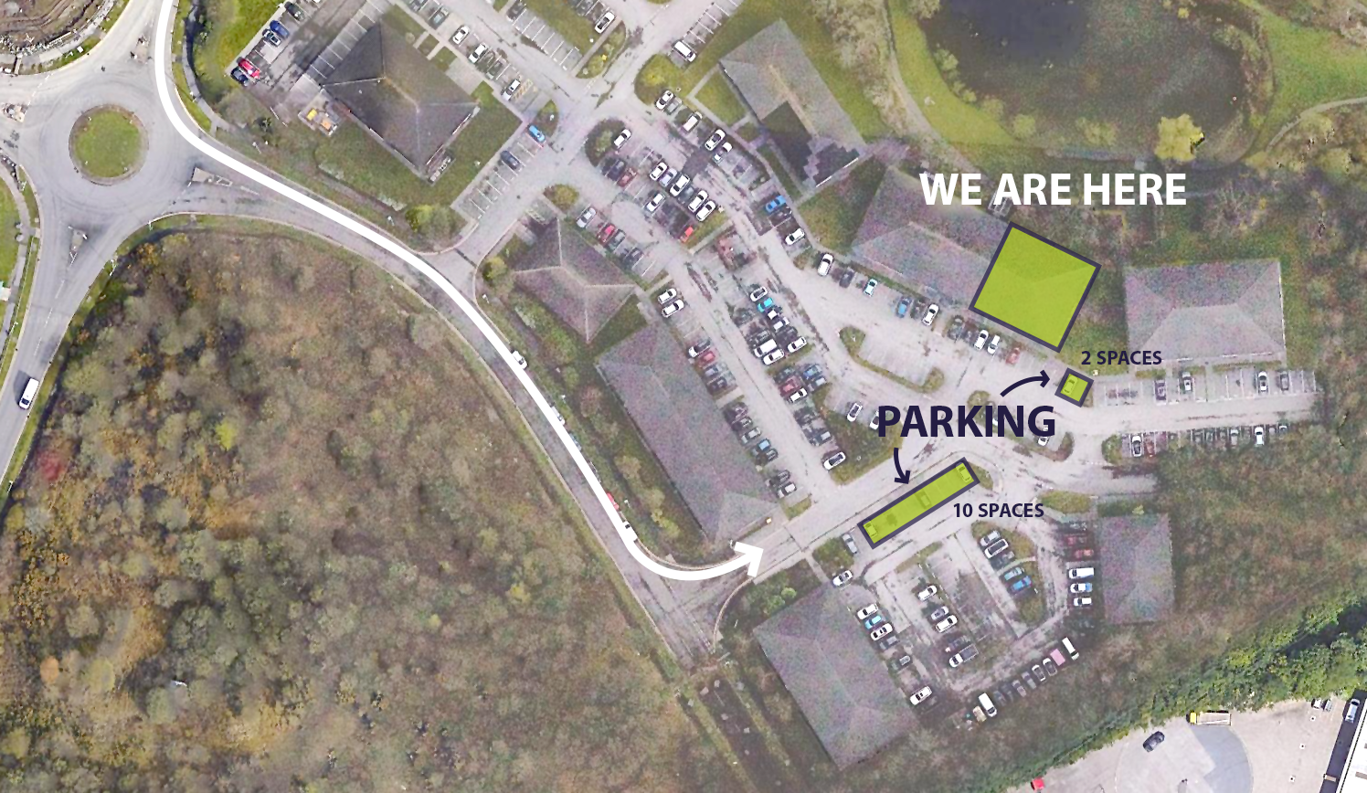 Parking at our Llansamlet address