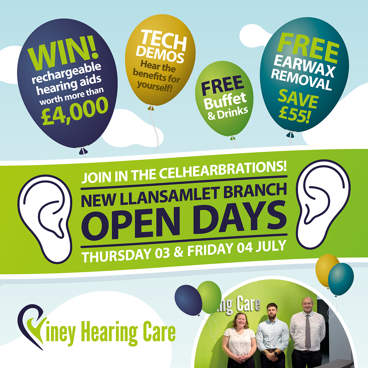 Opens Days at our Llansamlet branch
