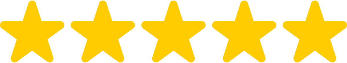 Five gold stars